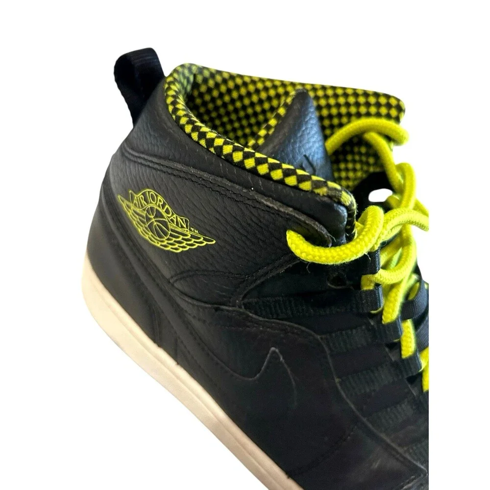 Jordan Air Jordan 1 Retro 94 Black Venom Green 631788-030 Mens Sneaker Sz 11